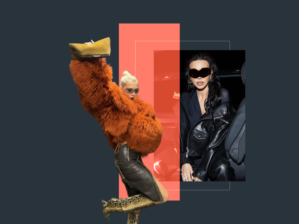 Russian stars catch fashion weeks in Paris and Milan. 12 Most Great Image