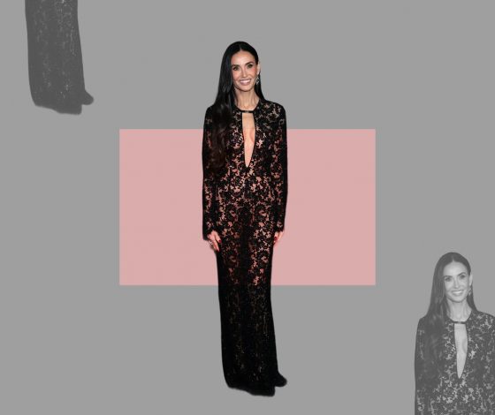 63-летняя Деми Мур отмечает свой день рождения в «голом» платье на премьере второго сезона «Лэндмен»