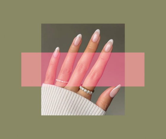 «Скрытый френч» – новая версия культового нейл-арта