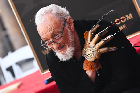 Robert Englund, who played Freddy Krueger, received a star on the Walk of Fame