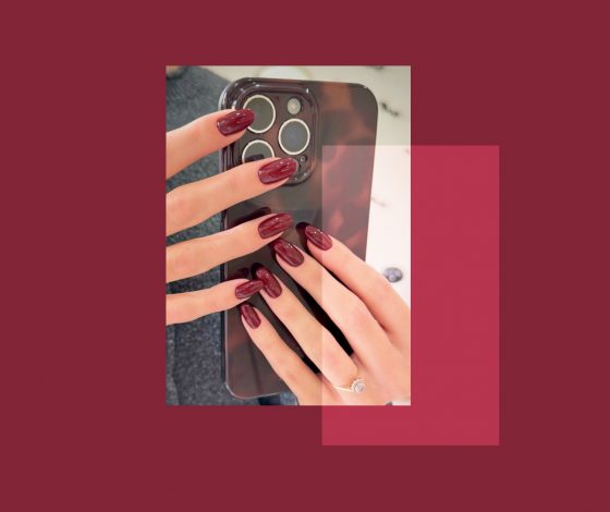 10 лучших идей маникюра в цвете бургунди