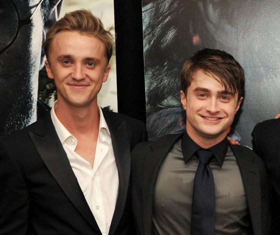 Дэниэл Рэдклифф и Том Фелтон воссоединились спустя 14 лет