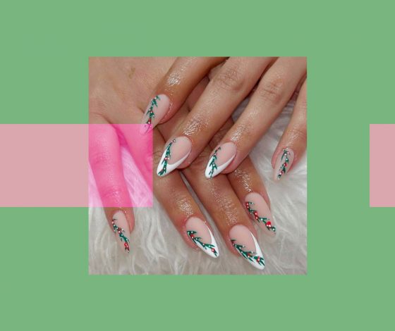 10 самых новогодних нейл-артов