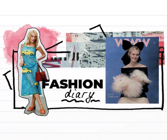 Дневник редактора моды: Эль Фаннинг в кавер-стори Who What Wear, Кайли Миноуг в лукбуке JW Anderson и другие фэшн-новости недели