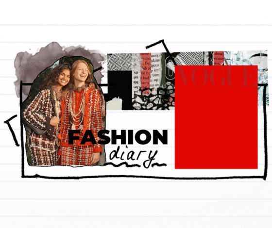 Дневник редактора моды: красная обложка итальянского Vogue, первый кампейн Матье Блази для Chanel и другие фэшн-новости недели