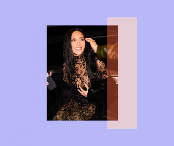 «Голый» выход Ким Кардашьян специально для свидания с Льюисом Хэмилтоном в Париже