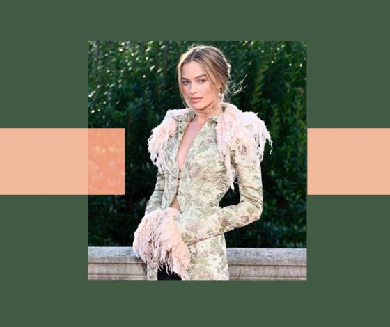 Марго Робби появилась с окрашиванием волос, вдохновленным Эмили Бронте