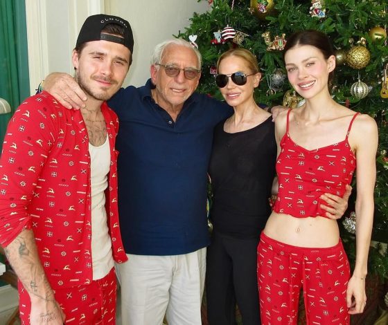 Отец Николы Пельтц вмешался в семейный конфликт Бекхэмов