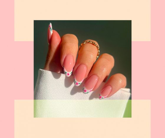 10 идей цветочного френча