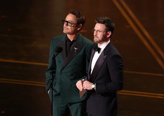 «Мстители, общий сбор»: Роберт Дауни-младший и Крис Эванс воссоединились на церемонии «Оскар»