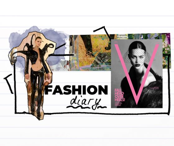 Дневник редактора моды: Амелия Грей на обложке V Magazine, кутюрный показ Schiaparelli Дэниела Розберри и другие фэшн-новости недели