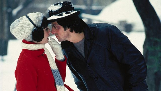 Кадр из фильма «Рокки 2», 1979 (Реж. Сильвестр Сталлоне) 