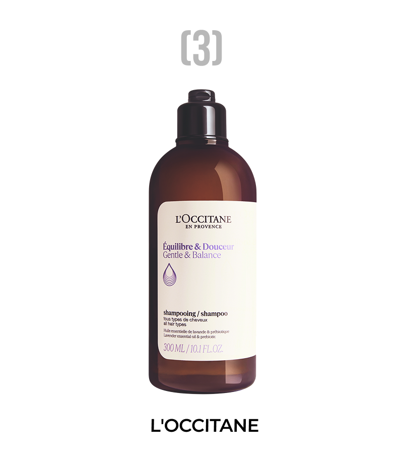 Мицеллярный шампунь Аромакология Баланс и деликатный уход, L'Occitane, 3500 руб.