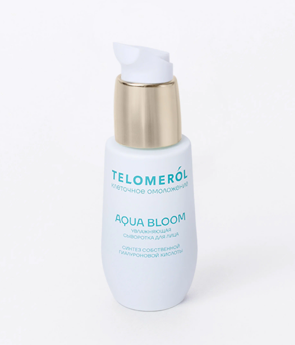 Увлажняющая сыворотка для лица Aqua Bloom, Telomerol, 26125 руб.