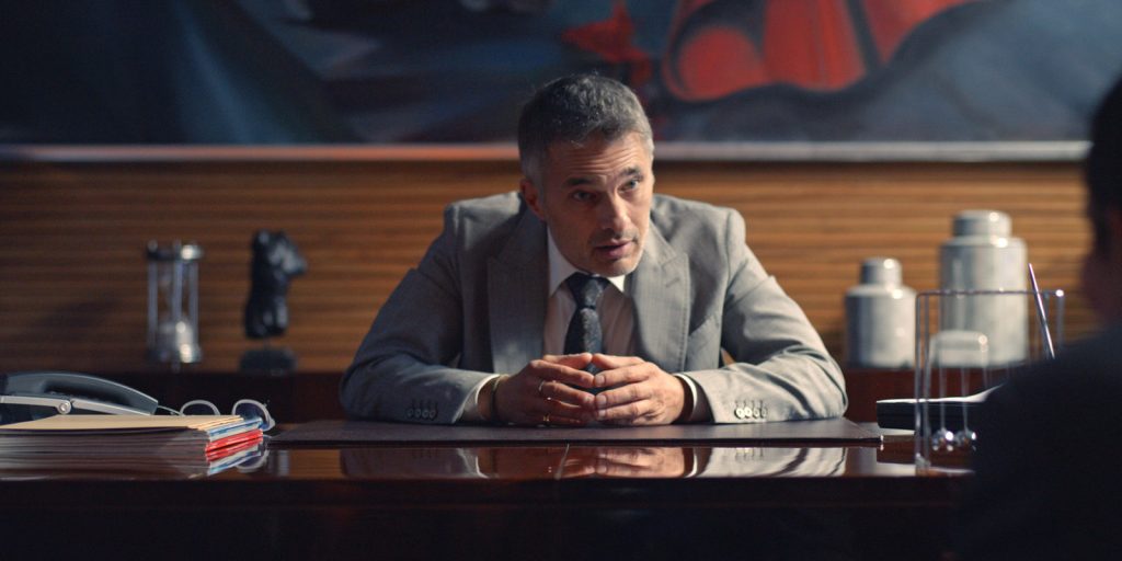 Оливье Мартинес. Кадр из фильма «Империя комаров», 2020 (Реж. Филип Ян Рымша)