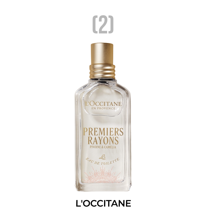 Туалетная вода «Первые лучи, Пион и Камелия», L'Occitane, 8 450 руб. (50 мл)