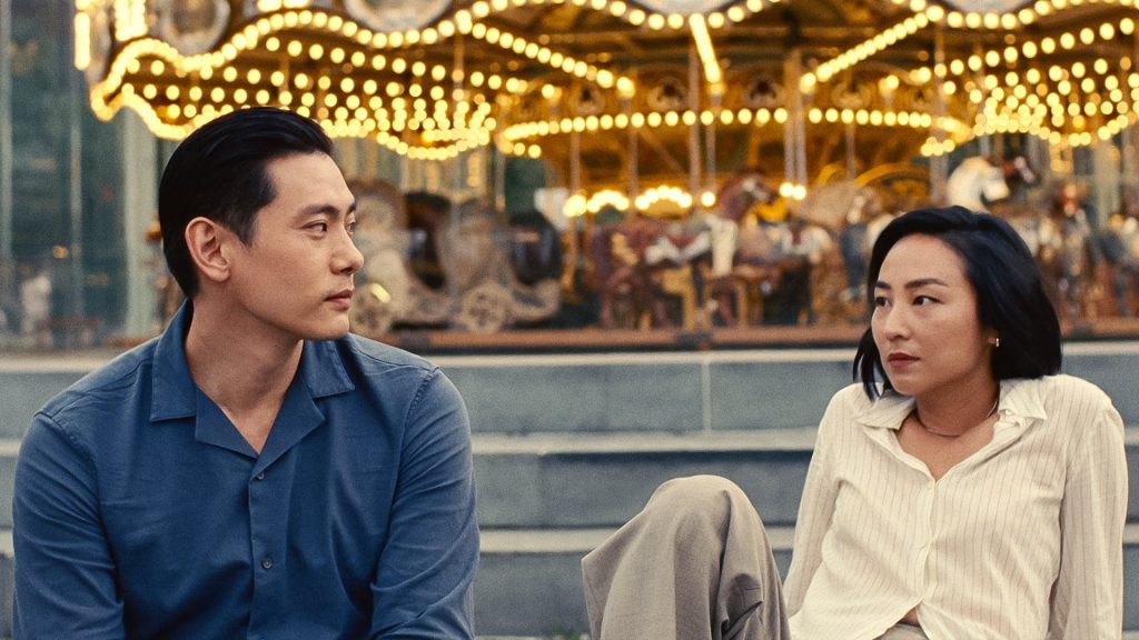 Кадр из фильма «Прошлые жизни», 2023 (Реж. Селин Сон) 